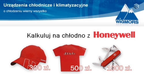 Kalkuluj na chłodno z Honeywell Wigmors