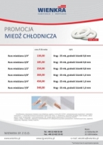 Promocja! Miedź chłodnicza w izolacji, WIENKRA