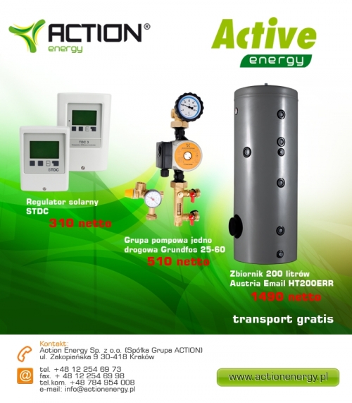 Action Energy - promocja cenowa