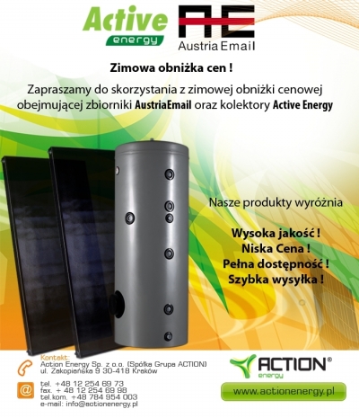 Zimowa obniżka cen w Action Energy