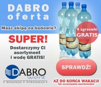 JUŻ OD LIPCA DOSTRCZYMY CI WENTYLACJĘ Z WODĄ GRATIS, dabrowent