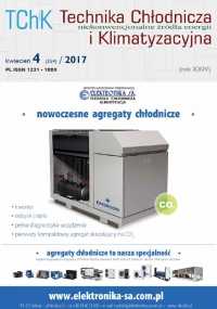 Nowy numer "Technika Chłodnicza i Klimatyzacyjna" 4(254)/2017