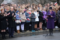 Oficjalne odsłonięcie Masztu Wolności FB Antczak