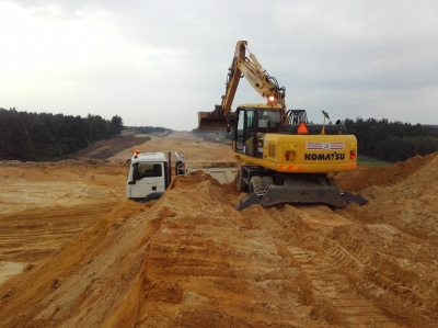 STRABAG: Odcinki „H” i „I”  autostrady A1 po pierwszym roku budowy 